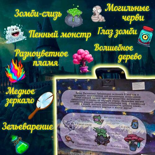 Набор для опытов Химия Магическая лаборатория Master IQ 026 фото 2