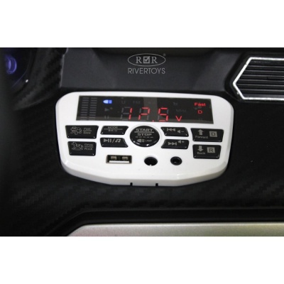 Детский электромобиль Lamborghini Urus RiverToys E777EE зелёный