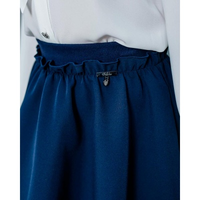 Юбка школьная для девочки Deloras Q64070 синяя 4