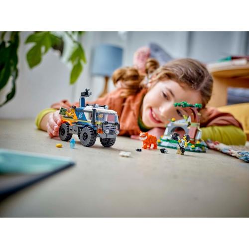 Конструктор Lego City 60426 Исследователь джунглей: грузовик для бездорожья фото 5