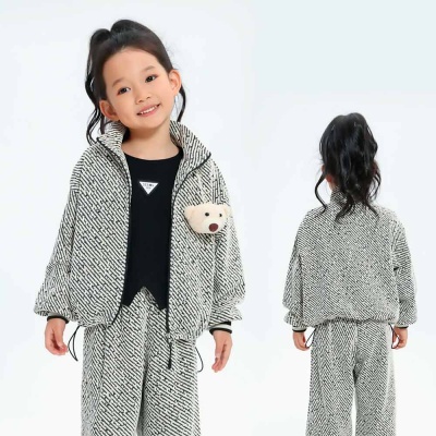 Куртка для девочки Colabear 183060 черная 2