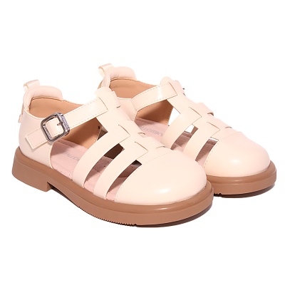 Туфли для девочки Капитошка C20042 бежевые 1