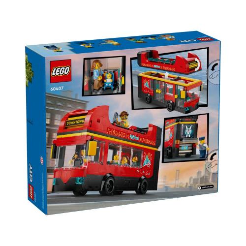 Конструктор Lego City 60407 Красный двухэтажный экскурсионный автобус фото 10