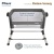 Колыбель Pituso Kalma Luxury AP804-Grey Серый Колыбель Pituso Kalma Luxury AP804-Grey Серый