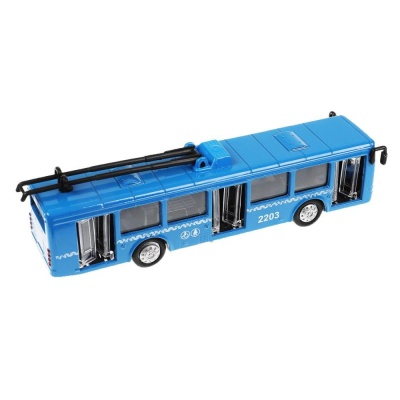 Инерционная машинка Троллейбус Технопарк SB-16-65-WB(20-1) 02