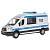 Игрушка Ford Transit Полиция 16см Технопарк TRANSITVAN-16PLPOL-WH