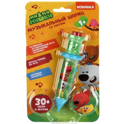 Развивающая игрушка Музыкальный шприц Ми-ми-мишки Умка HT576-R1 05