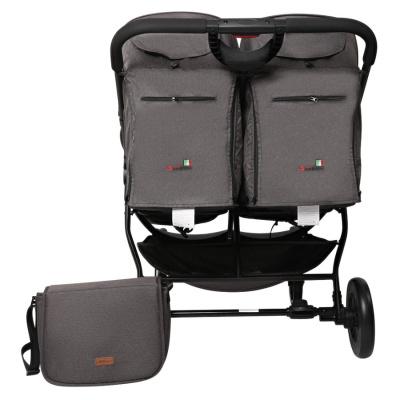 Прогулочная коляска для двойни Skillmax LB100 black 03