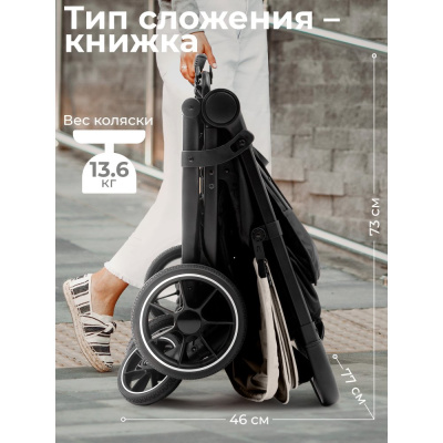 Коляска прогулочная для двойни Sweet Baby Donna Gray