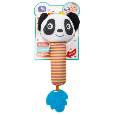 Погремушка пищалка Панда Умка UM-PND-24