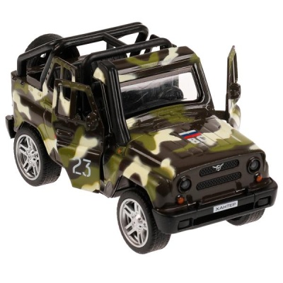 Машина UAZ Hunter Beach Технопарк HUNTERBCH-12SLMIL-GN 2