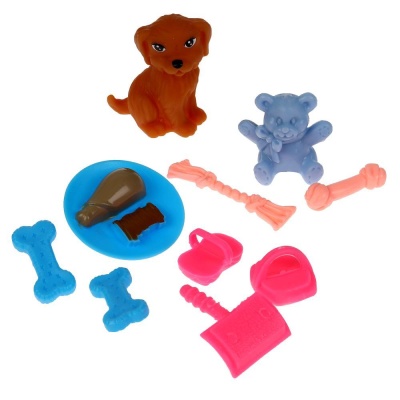 Набор аксессуаров с питомцем для кукол София Карапуз PET-05-S-BB 01