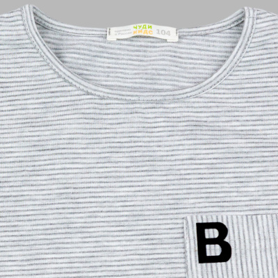 Футболка Чуди Кидс 601226Ц2-2 серый 02