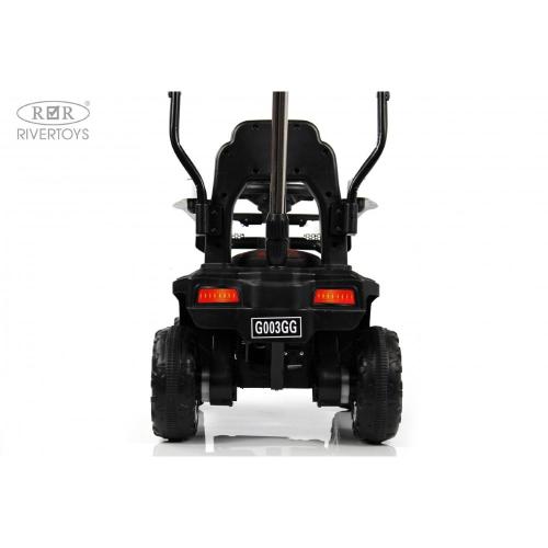 Детский электромобиль RiverToys G003GG белый фото 13