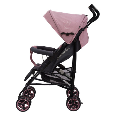 Коляска-трость Indigo Punto розовый 04