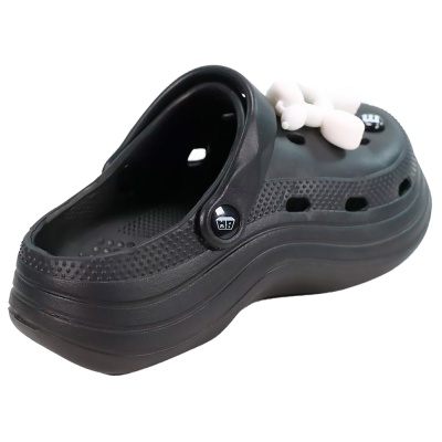 Сабо для девочки и мальчика Baden KPD004-011 черные 3