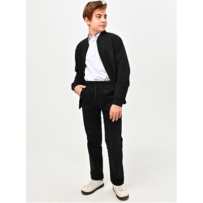 Жакет бомбер школьный для мальчика Cegisa 5025 черный 4 Жакет бомбер школьный для мальчика Cegisa 5025 черный 4