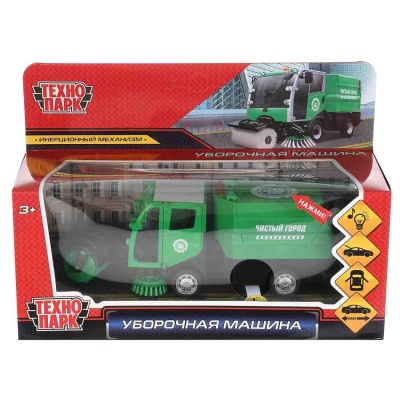Игрушка Уборочная машина 15,5см Технодрайв VACCAR-12SL-GN 3