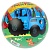 Мяч Синий Трактор 23 см Играем вместе AD-9(BTR)