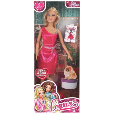 Кукла София Модница 29 см Карапуз 66001BOX-C43-S-BB 4