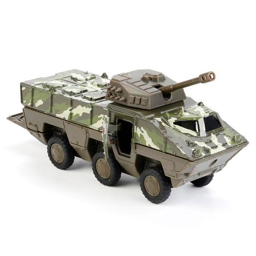 Металлическая инерционная модель БТР Тайфун Технопарк SB-17-39-A(GN)-WB фото 3
