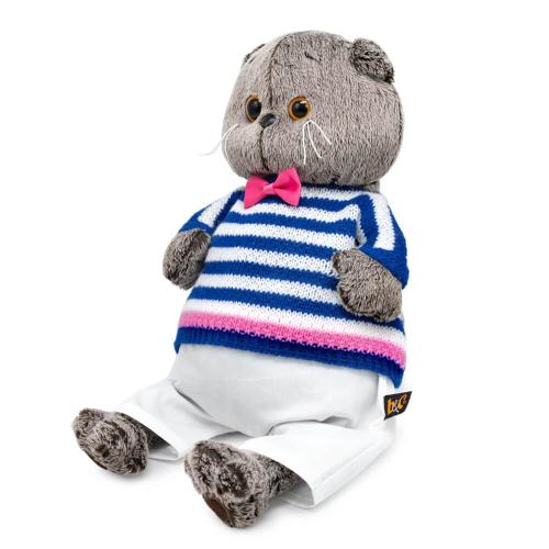 Мягкая игрушка Басик в полосатом свитере и брюках 25 см Budi Basa Ks25-264 фото 2
