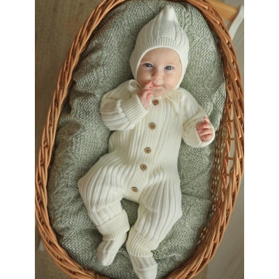 Комплект вязаный Маленькая звезда 0001-3 (ЧЗ-нк) кремовый 04