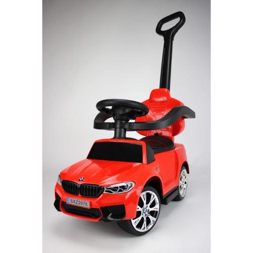 Детский толокар BMW M5 RiverToys A999MP-M красный фото 8