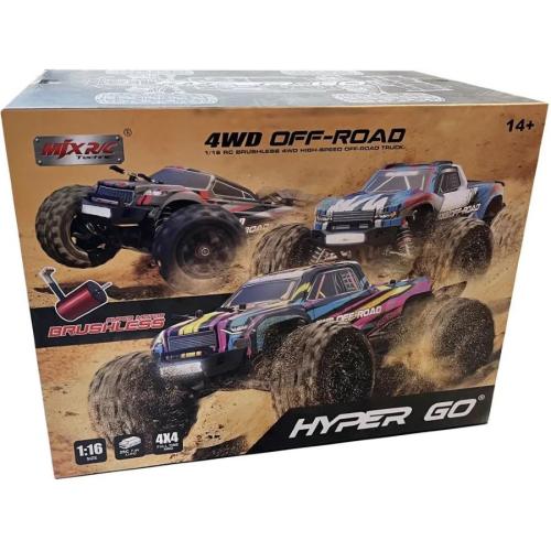Машинка на радиоуправлении MJX Hyper Go Brushless Truggy 4WD RTR MJX-16210 фото 9