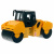 Игрушка машинка металлическая каток Раскат Технопарк ROLLER-15-YBK-WOD