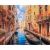 Алмазная мозаика Утро Венеции блестящая с частичным заполнением 40 х 50 см Рыжий кот НД-0581