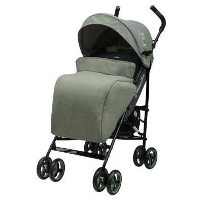 Коляска-трость Indigo Punto оливковый 02
