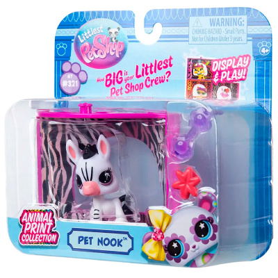 Игрушка-фигурка Littlest Pet Shop Стиль Уголок Зебры Hasbro 01022_LPS 4