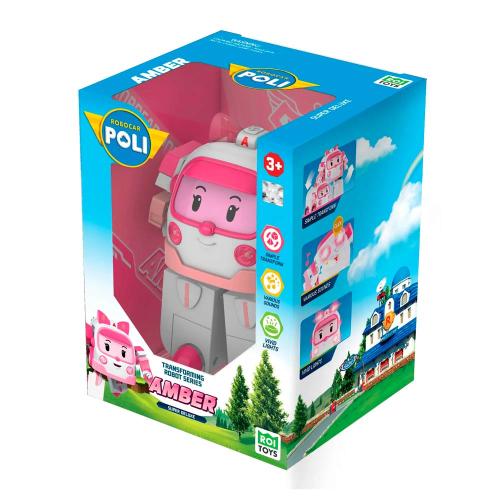 Трансформер Robocar Poli Эмбер световые эффекты Silverlit MRT-687 фото 3