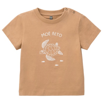 Футболка Crockid КР 302375 индийский загар 01