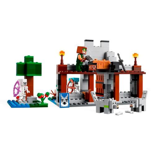 Конструктор Lego Minecraft 21261 Волчья крепость фото 2