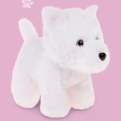 Мягкая игрушка Щенок Ракушка 17 см в сумочке Fluffy Family 682314 3