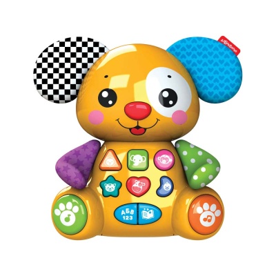 Игрушка Музыкальный щенок Веселые прятки Азбукварик