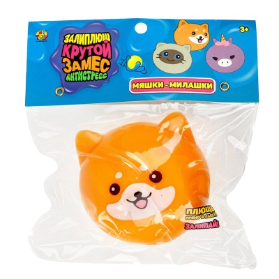 Игрушка-антистресс Крутой замес Залиплющ Мяшки-милашки 1Toy Т25993 03 Игрушка-антистресс Крутой замес Залиплющ Мяшки-милашки 1Toy Т25993 03
