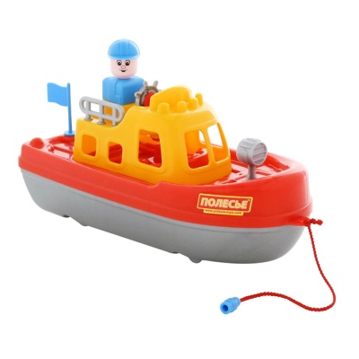 Игрушка-каталка Катер Патруль Полесье 47212