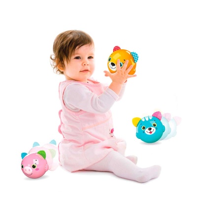 Музыкальный мячик Смешинка Мишка Азбукварик