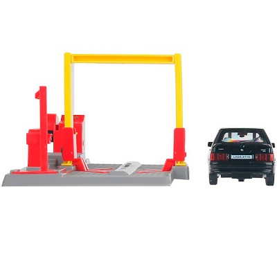 Игровой набор Автосервис 21 см свет-звук Технопарк SERVICE-17PL-2114-NW 3