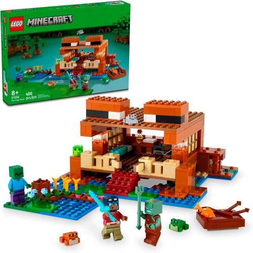 Конструктор Lego Minecraft 21256 Лягушачий дом фото 6