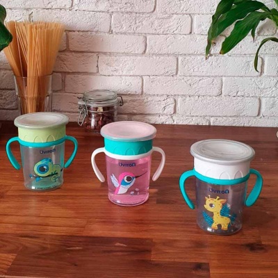 Поильник-непроливайка тренировочный Uviton 360° 5