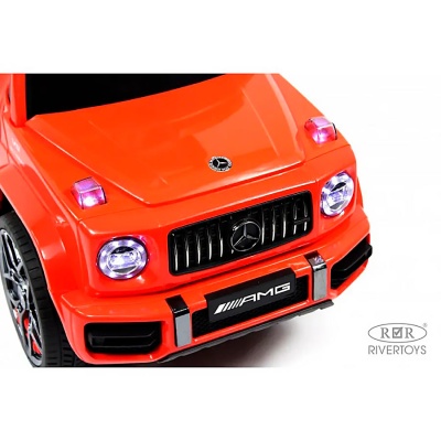 Детский толокар Mercedes-Benz G63 RiverToys Z001ZZ-A красный бриллиант 5 Детский толокар Mercedes-Benz G63 RiverToys Z001ZZ-A красный бриллиант 5