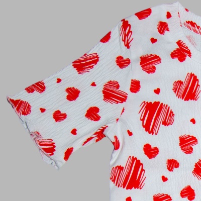 Пижама Сердца Чуди Кидс 446225Ц1-3 белый 03