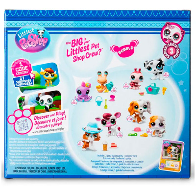 Игровой набор Littlest Pet Shop Пара друзей Hasbro LPS 00626  4