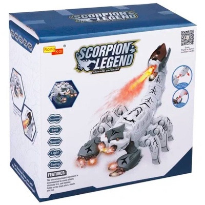 Скорпион электрический свет звук пар 66099 4