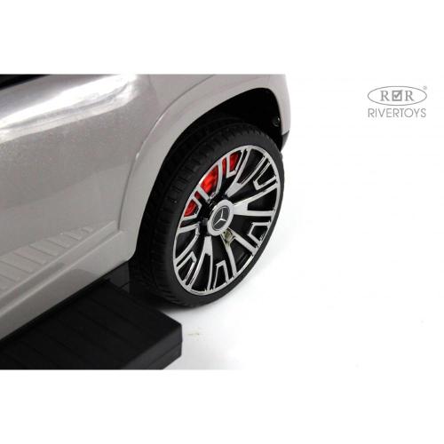 Детский толокар Mercedes-Benz G63 RiverToys Z003ZZ-A серый фото 12