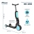 Трёхколёсный самокат Pituso HD-200-Blue голубой